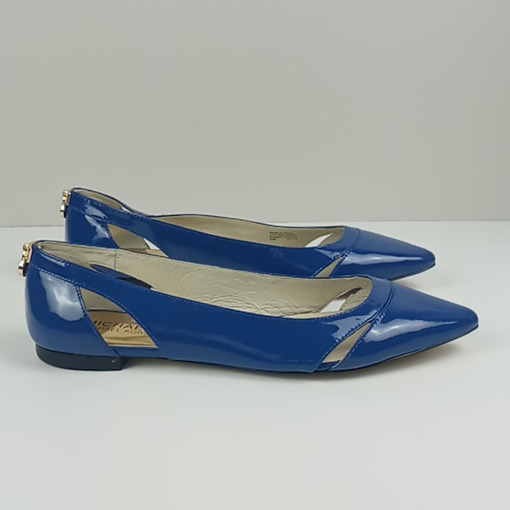 Michael Kors patent Leather Flats